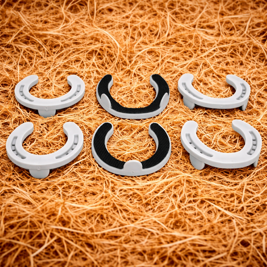 6 hoefijzertjes voor de crafty ponies paardenknuffel