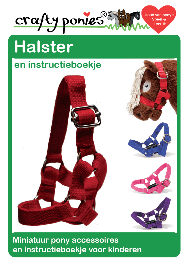 Halsterfront Crafty Ponies halster boekje