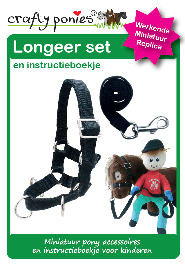 Ls1 Crafty Ponies longeer set boekje