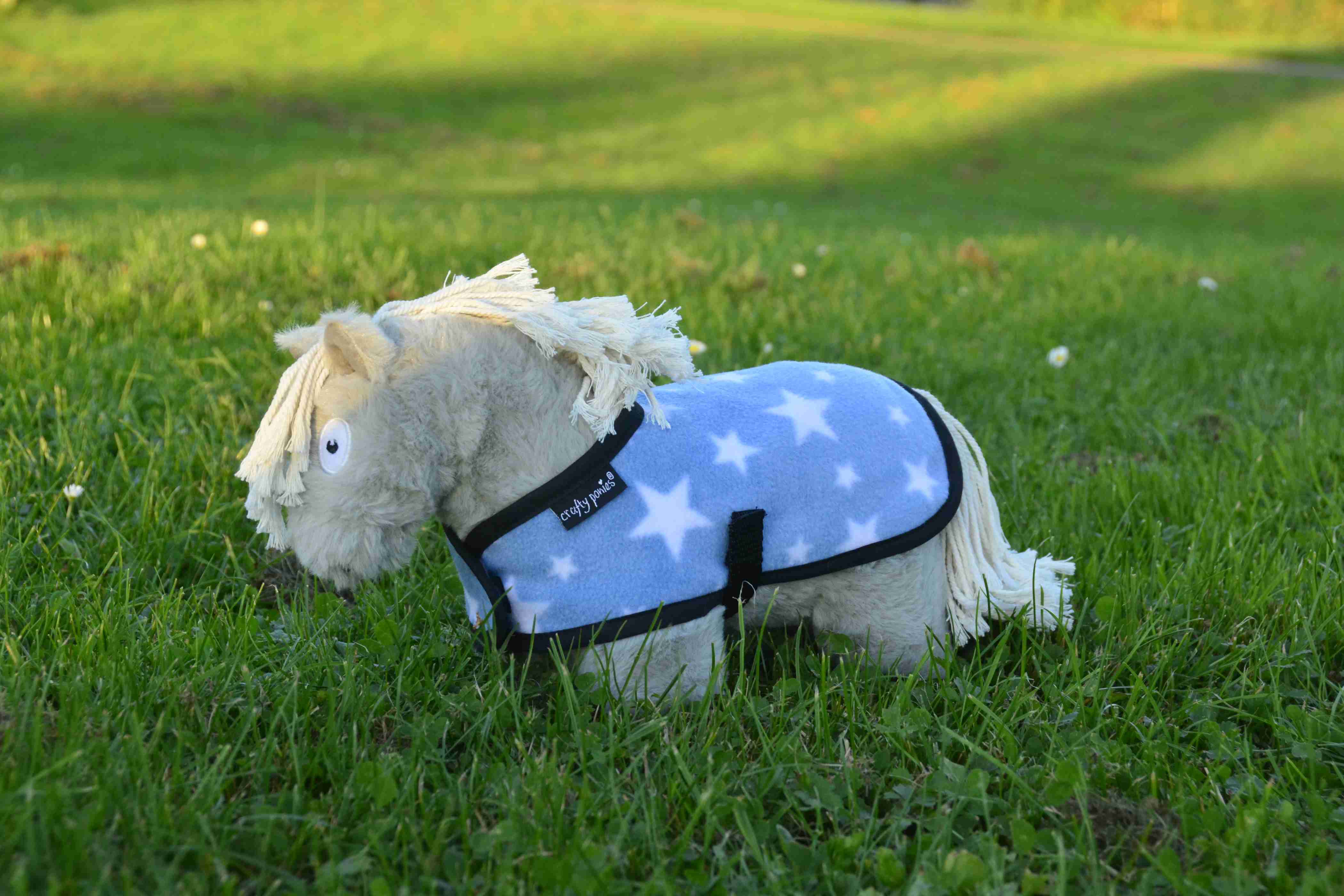 SFS4959 Veulen deken crafty ponies baby blauw