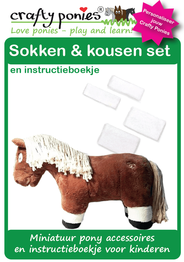 Sk1 Crafty Ponies sokken en kousen boekje