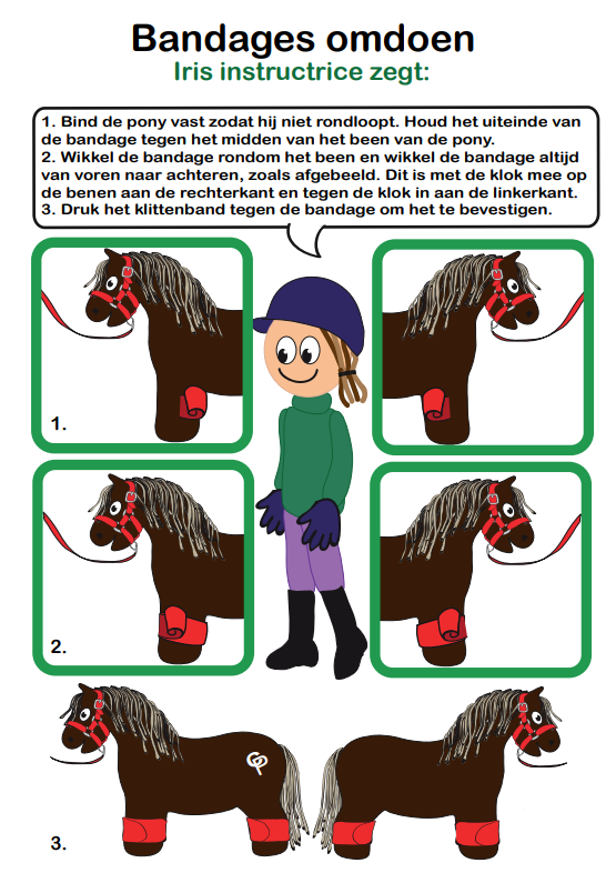 bandages2_183d07ab-7f50-4530-b886-afd45f23e29c crafty ponies bandages boekje inhoud