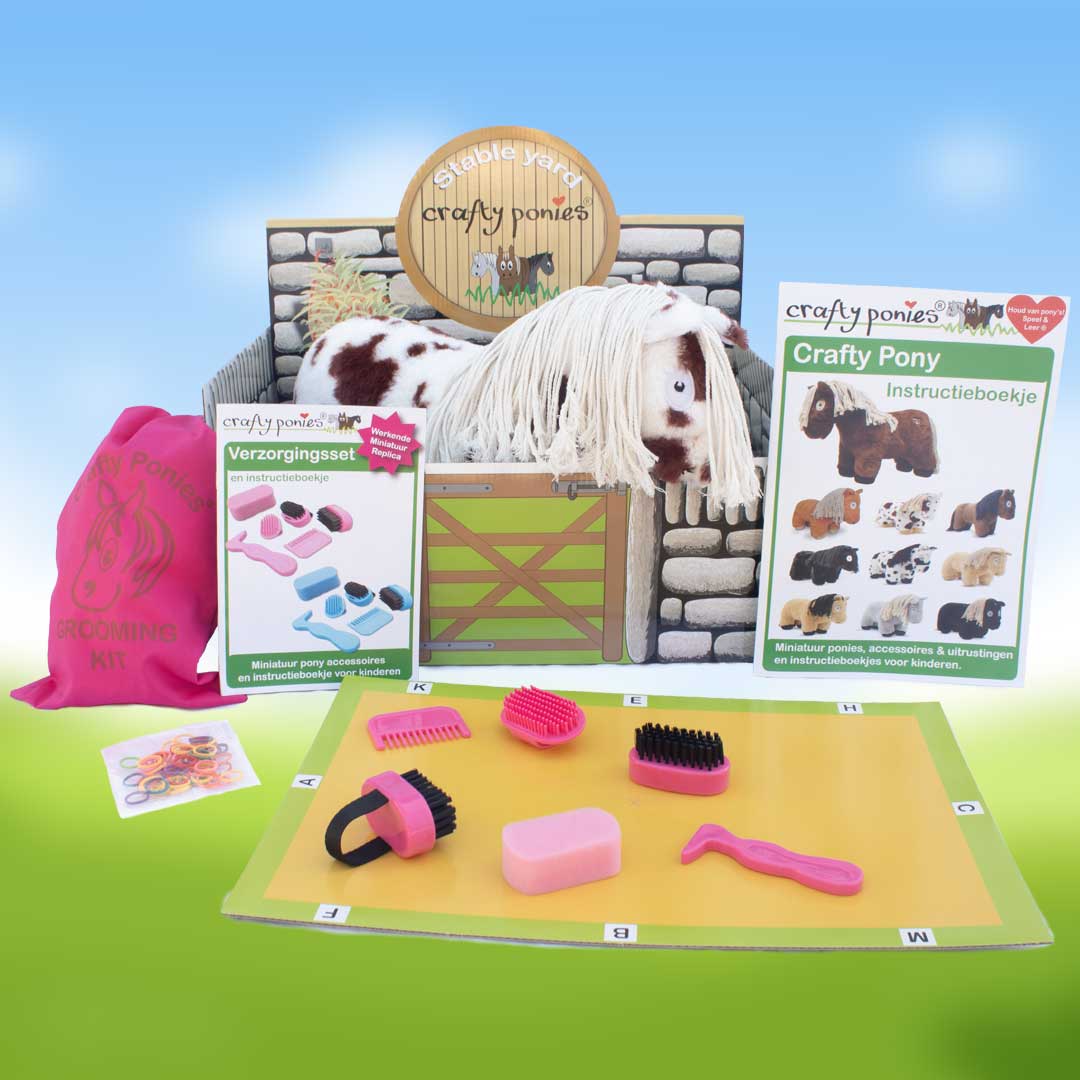 basic-nl-met-achtergrond Crafty Ponies starter set basic