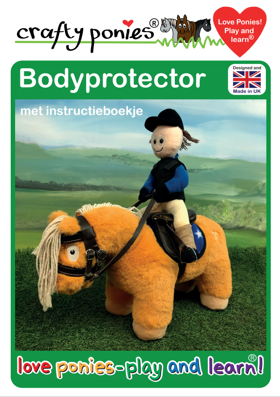body crafty ponies bodyprotector boekje inhoud