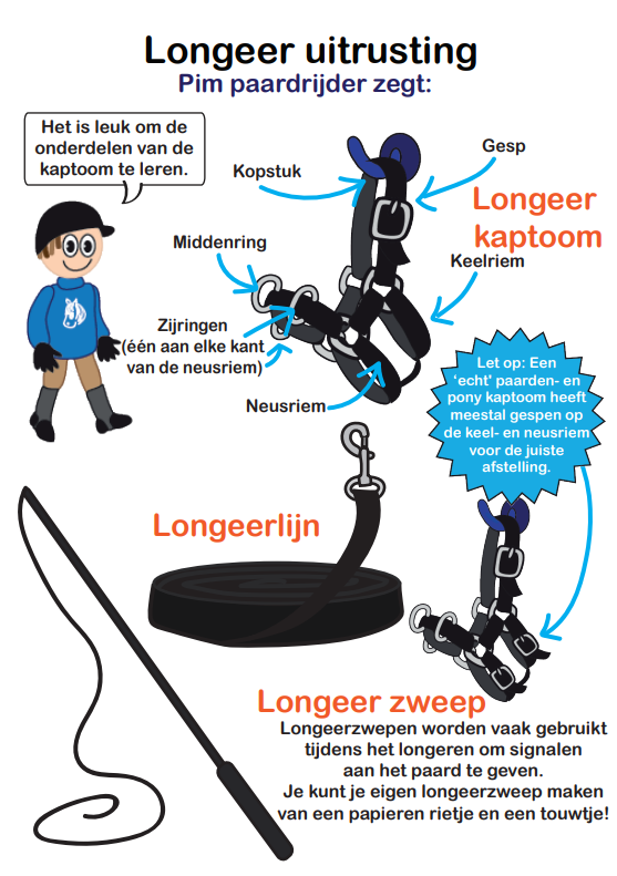 longeer1 Crafty Ponies longeer set boekje inhoud