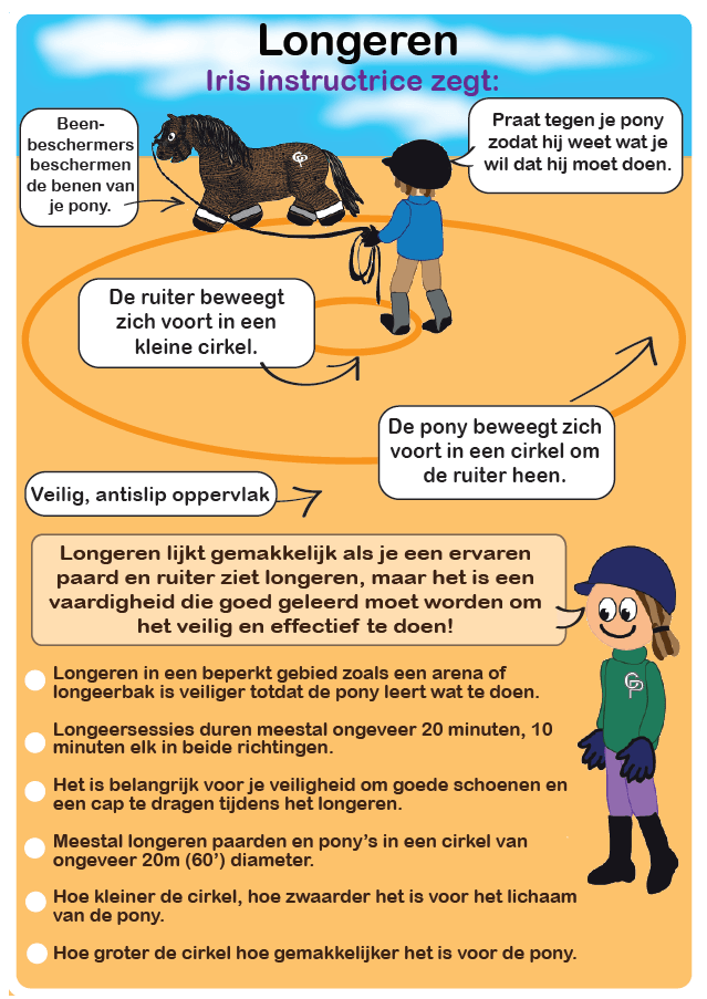 ls2 Crafty Ponies longeer set boekje inhoud