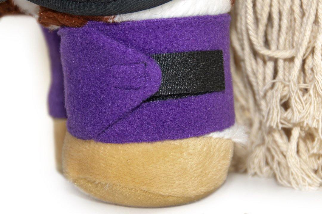 paarse-deken-set-4 Crafty Ponies Bandages Paars