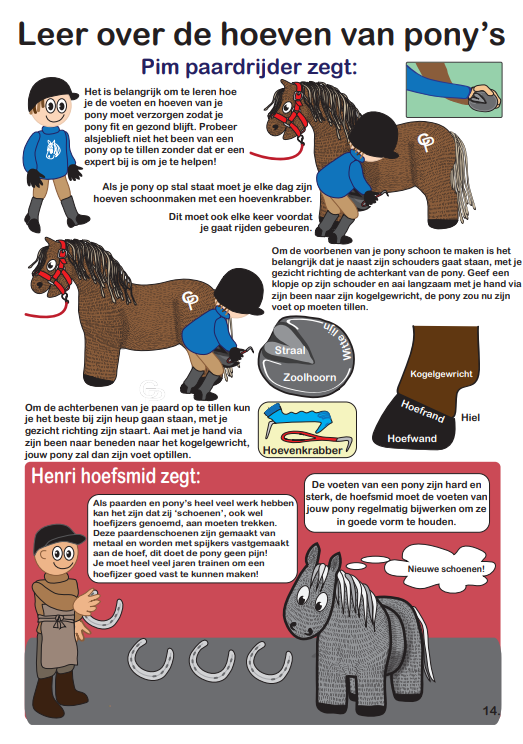 pony17 Crafty Ponies instructieboek inhoud