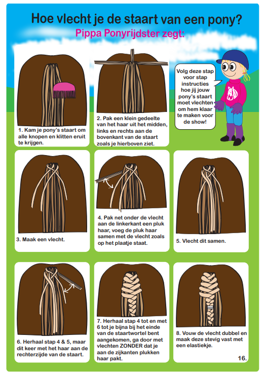 pony19 Crafty Ponies instructieboek inhoud
