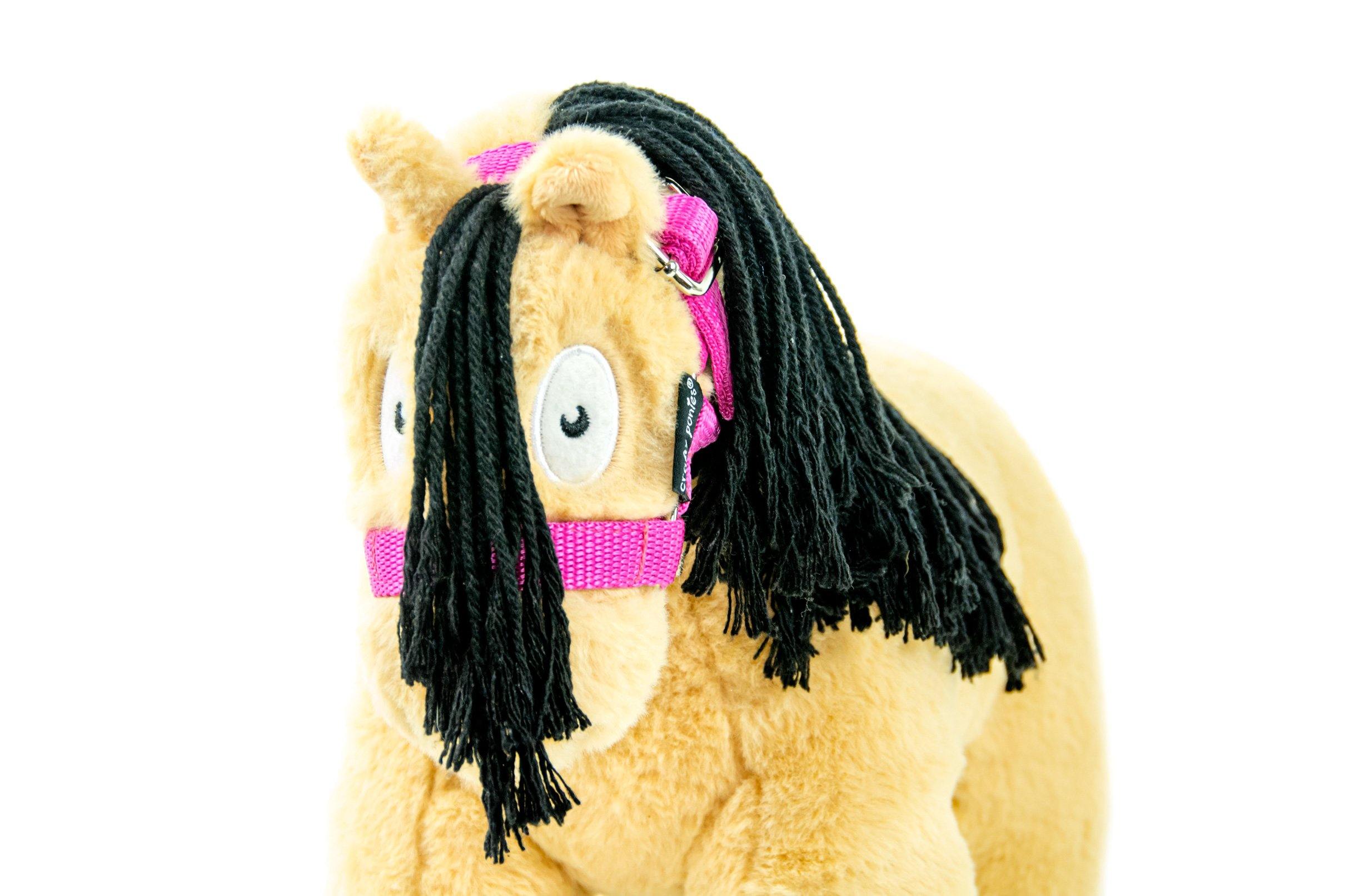 roze-pony-2 Crafty Ponies halster paardenknuffel roze