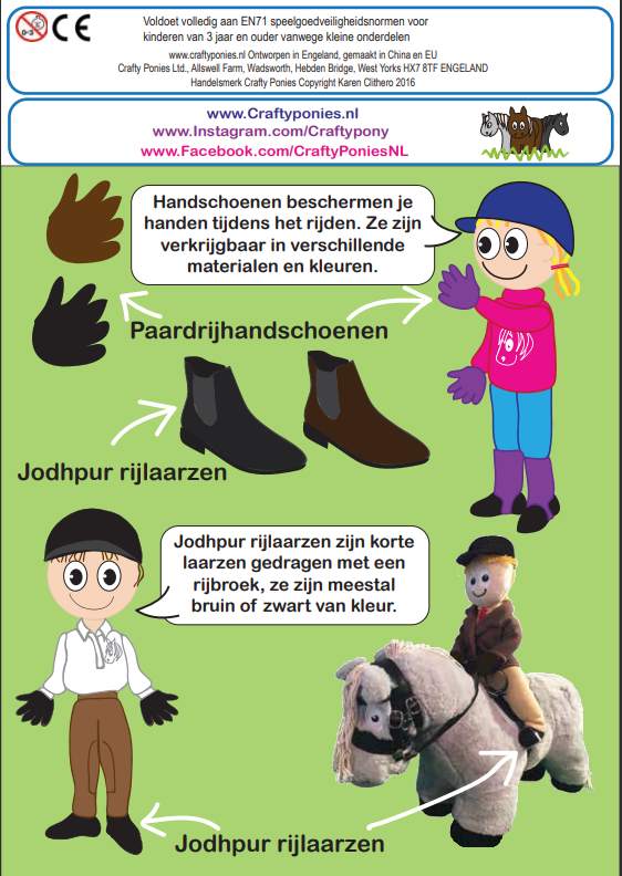 ruiter8_ea074a55-3866-4aaf-a961-3cdb00890496 Crafty Ponies ruiters boekje inhoud