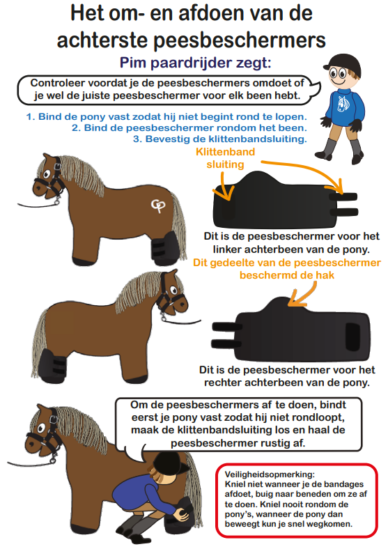 showdeken6 Crafty Ponies showdeken set inhoud boekje