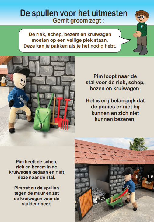 st2 Crafty Ponies Onderhoudsset stal & erf