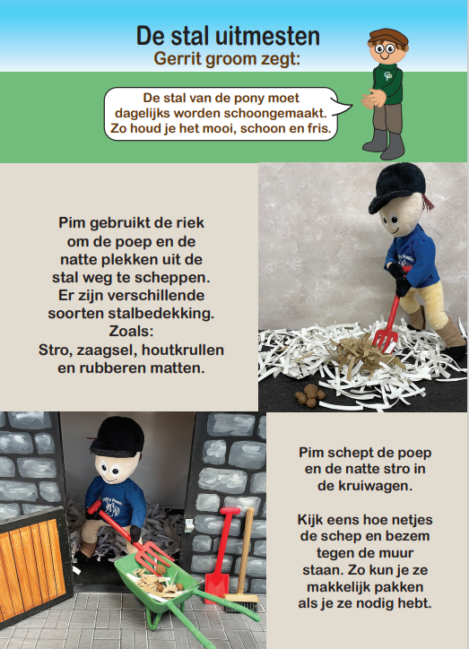 st3 Crafty Ponies Onderhoudsset stal & erf