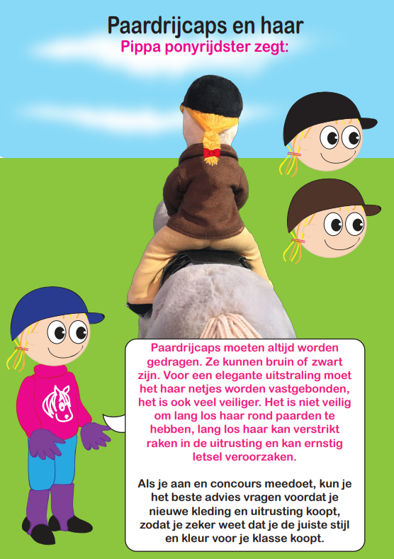 wedstrijdoutfit2 Crafty Ponies wedstrijd outfit boekje inhoud