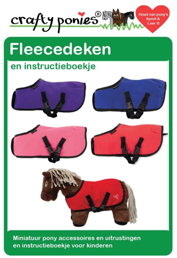 wwwww Fleecedeken paardenknuffel