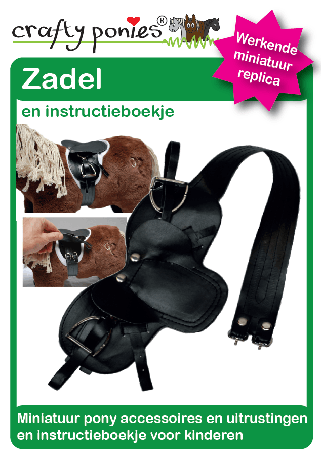 z1 Crafty Ponies zadel boekje