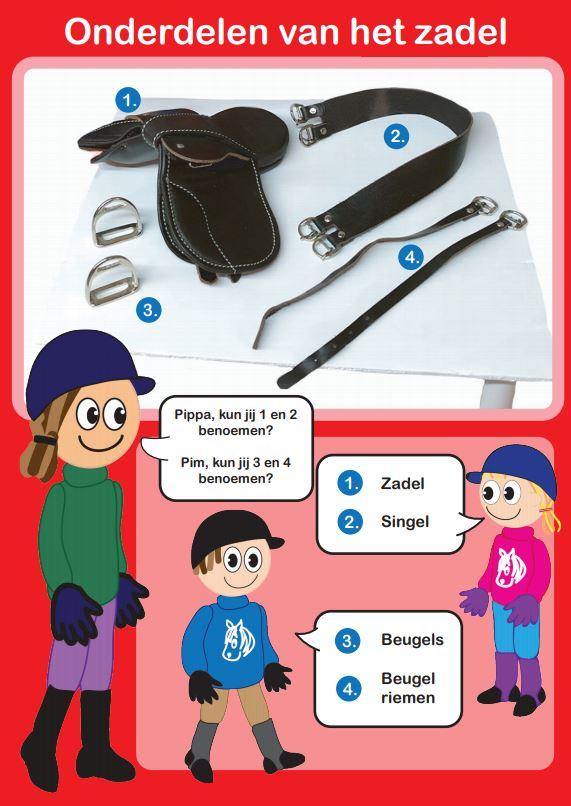 zadel1 Crafty Ponies Premium Hoofdstel, teugels, bit
