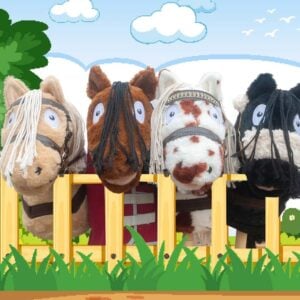 Hobby Horse (stokpaard) voor hobby horsing