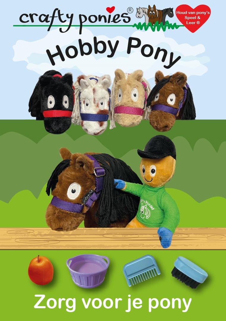 Crafty Ponies Hobby Pony boekje Crafty Ponies Hobby Pony boekje