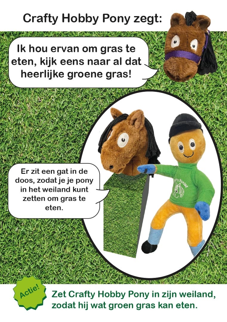 Crafty Ponies Hobby Pony boekje Crafty Ponies Hobby Pony boekje