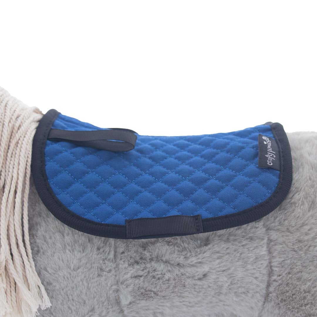 Sjabrak zadeldekje blauw