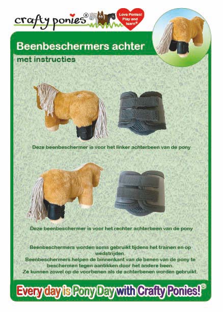 Crafty Ponies beenbeschermers