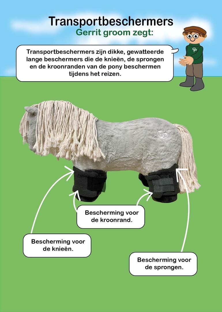 Crafty Ponies Transportdeken Set boekje
