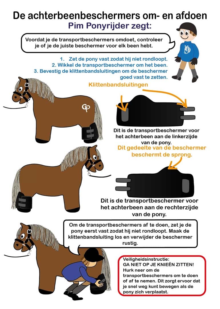 Crafty Ponies Transportdeken Set boekje