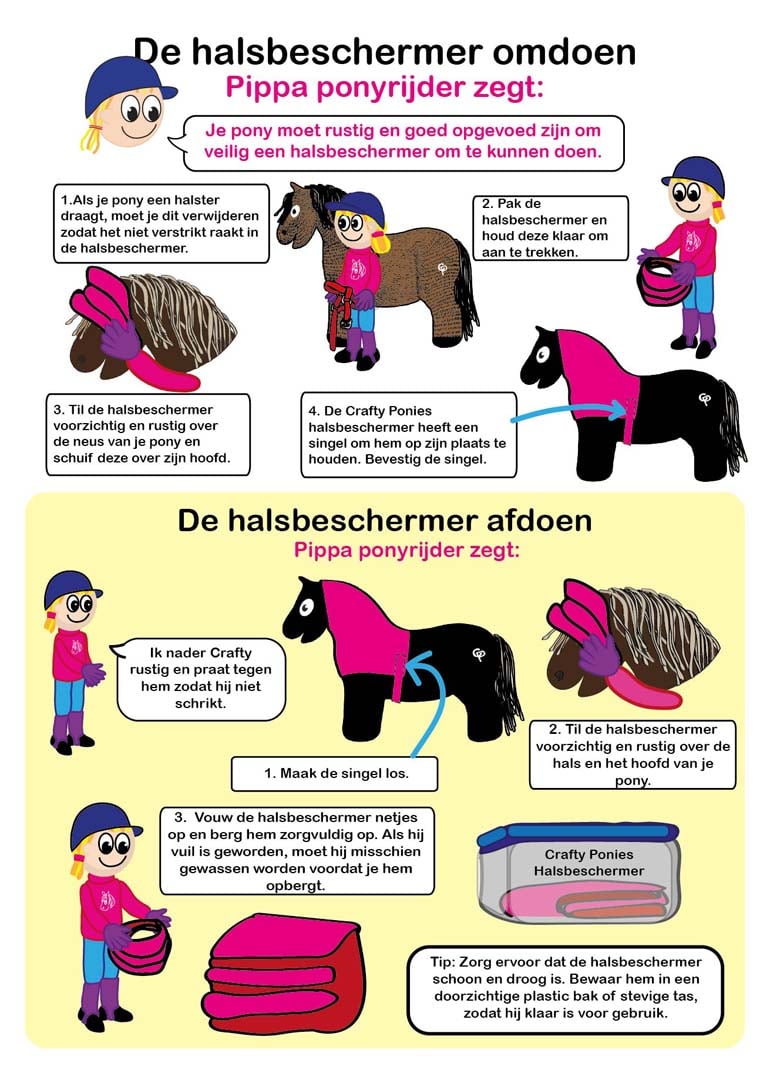Crafty Ponies Transportdeken Set boekje