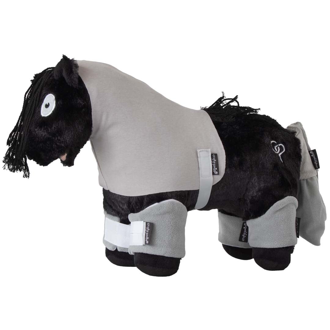 Crafty Ponies Transportdeken Set grijs