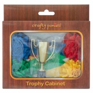 🎀 Crafty Ponies Trofee & Rozetten Set – Paardenspeelgoed voor Wedstrijden & Spelplezier 🏆